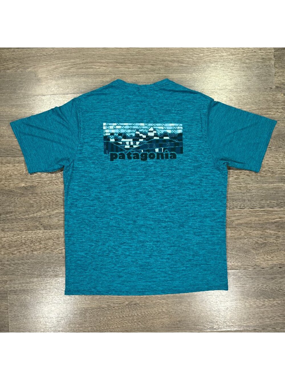 Patagonia Men's Capilene Cool Daily Graphic Shirt - Teal